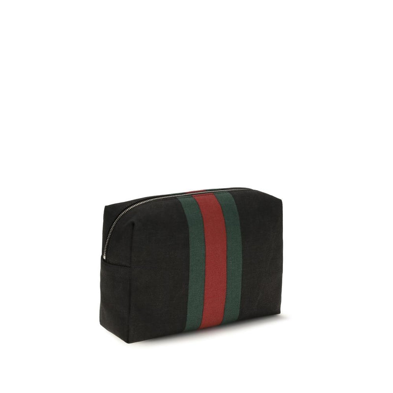 Gucci Positano Pouch - Black Fabric Shoulder Bag