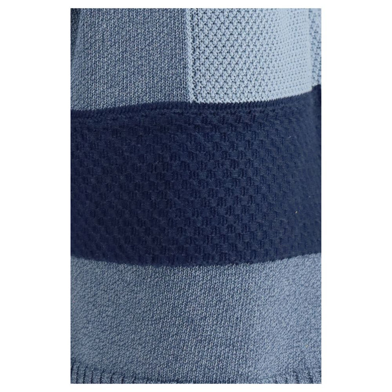 Laneus Blue Cotton Bermuda Shorts - Stylish & Comfortable