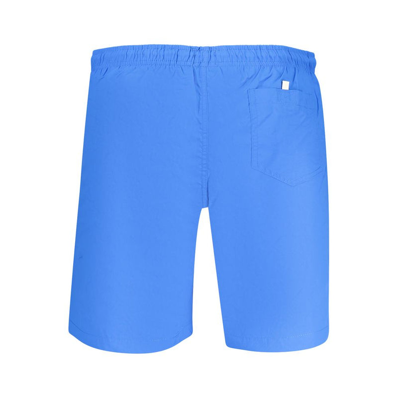 U.S. Grand Polo Blue Polyamide Men's Swimwear Shorts