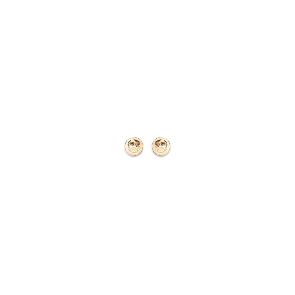 Boucles d'oreilles en métal doré Medusa par Versace