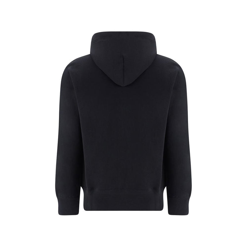 Comme Des Garçons Play Sweatshirt en Coton Noir