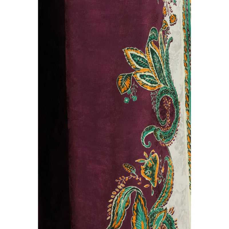 Alemais Ruthie Purple Viscose Casual Pants for Women
