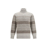 Brunello Cucinelli Gray Alpaca Vicugna Pacos Turtleneck