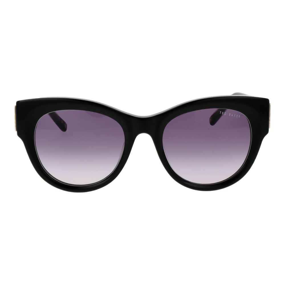 Ted Baker Black Acetate Cat Eye Sunglasses for Women