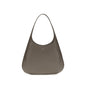 Khaite Gray Calf Leather Bos Taurus Handbag