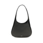 Khaite Black Calf Leather Bos Taurus Shoulder Bag