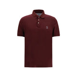 Brunello Cucinelli Bordeaux Cotton Shirt - Refined Elegance