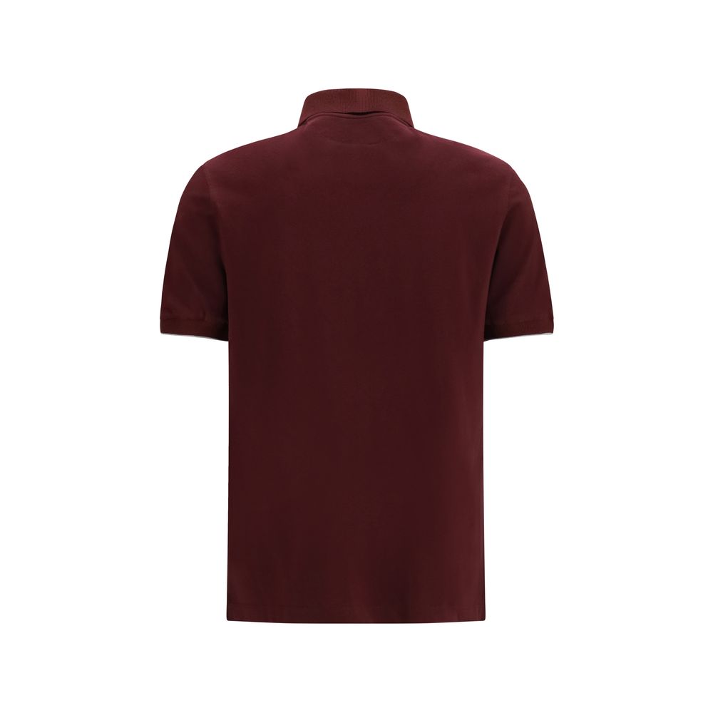 Brunello Cucinelli Bordeaux Cotton Shirt - Refined Elegance