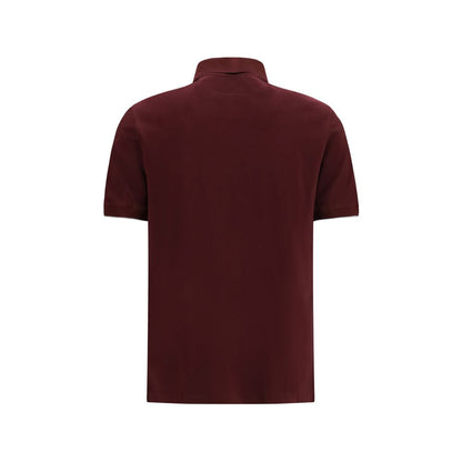 Brunello Cucinelli Bordeaux Cotton Shirt