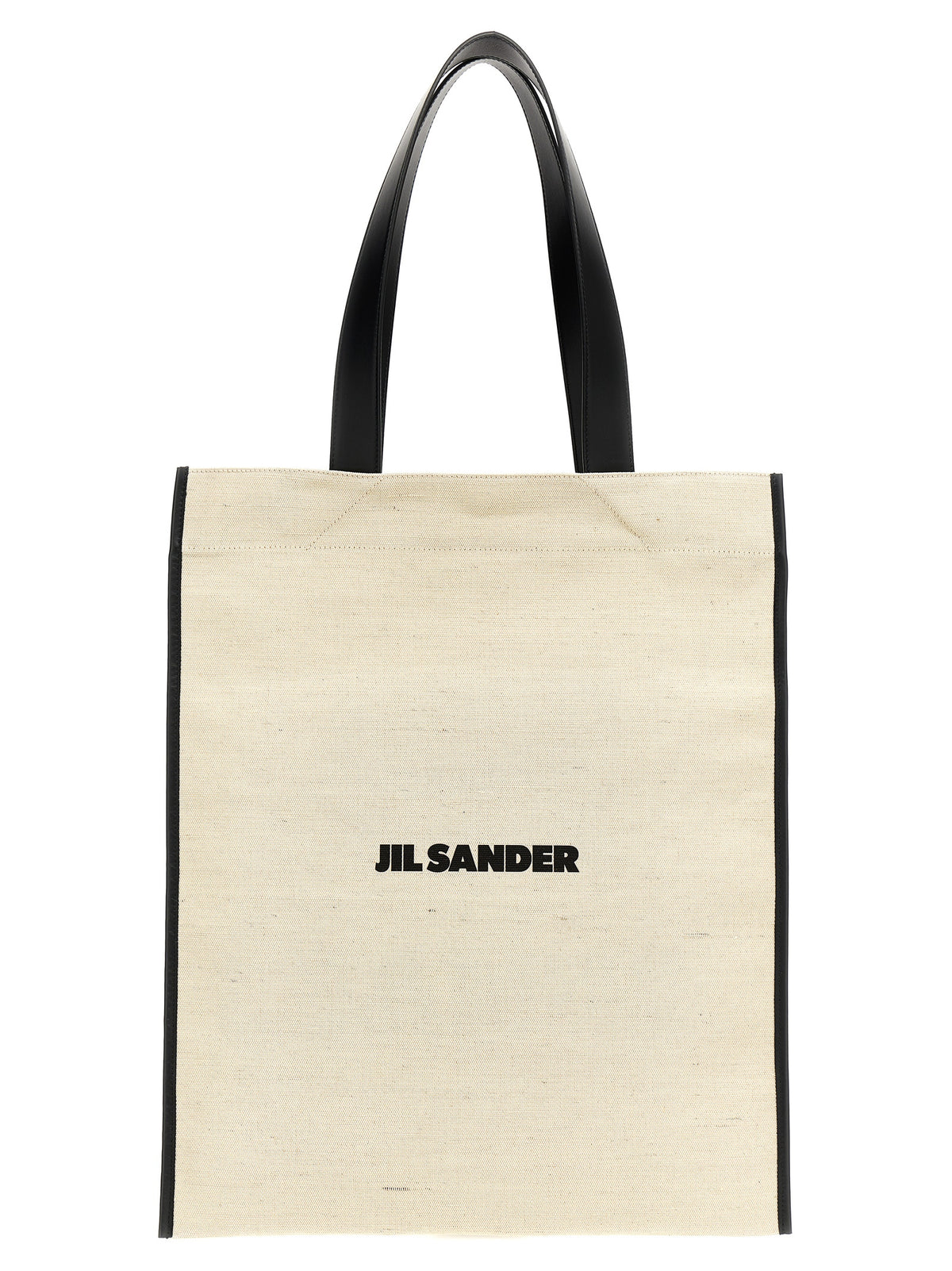 Jil Sander Bicolor Jute Tote Bag - Elegant and Versatile