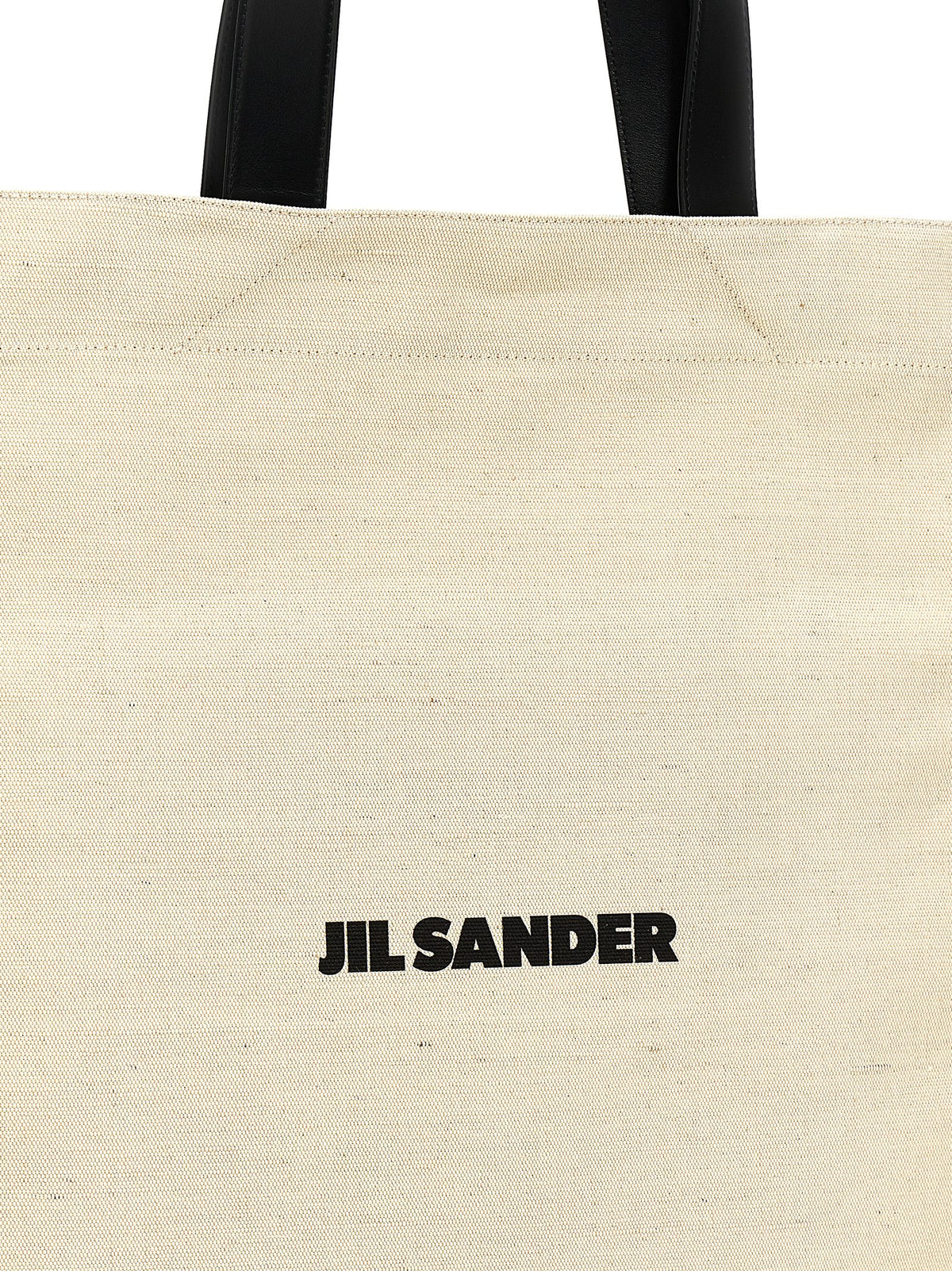 Jil Sander Bicolor Jute Tote Bag - Elegant and Versatile