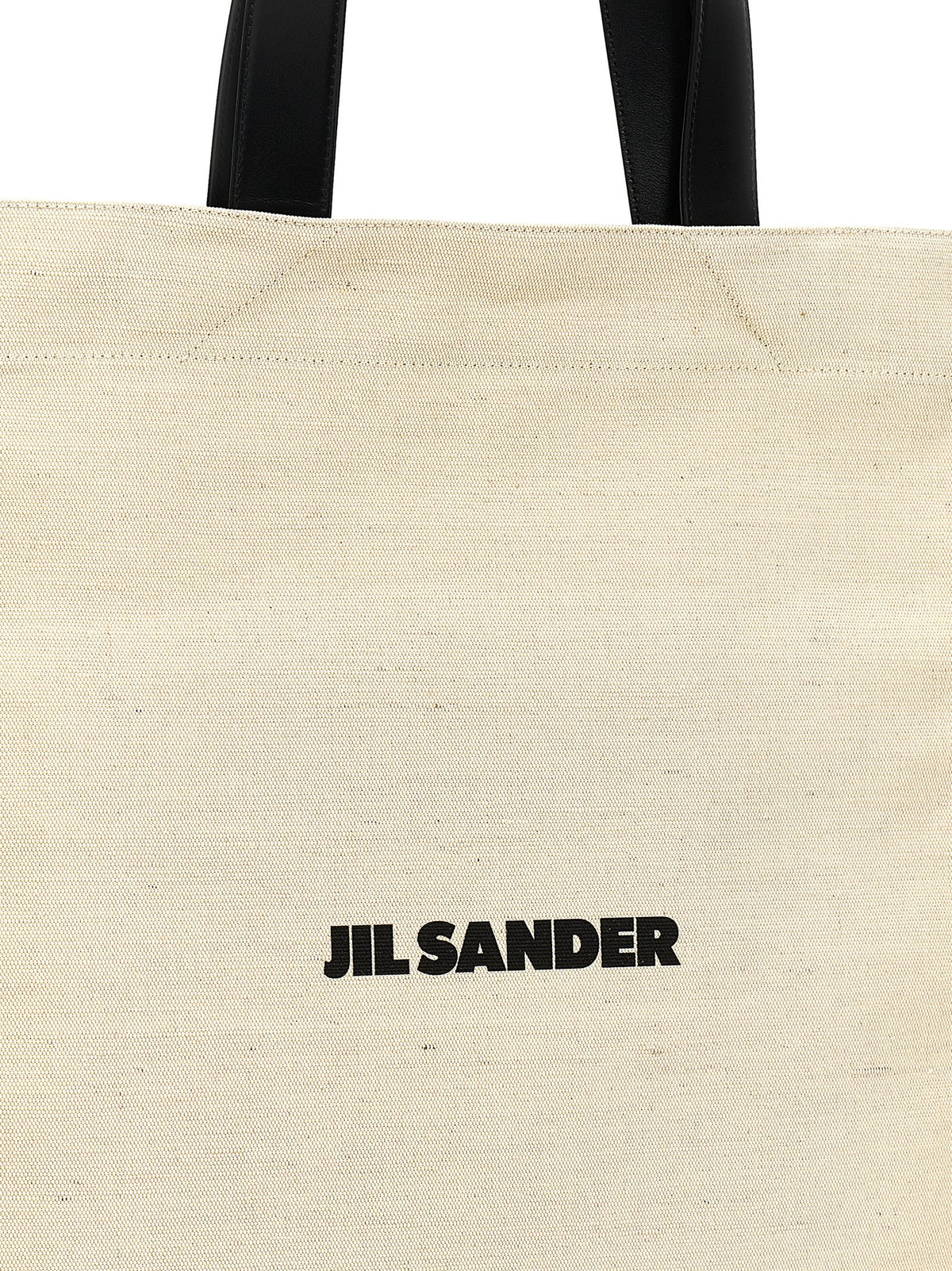 Jil Sander Bicolor Cotton Tote Bag - Effortless Style