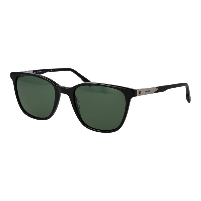 Hackett Black Acetate Sunglasses - Polarized Protection