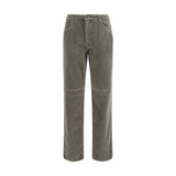 Brunello Cucinelli Bicolor Cotton Casual Pants - Élégance Contemporaine