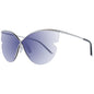 Ana Hickmann Gray Metal Sunglasses