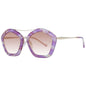 Ana Hickmann Purple Metal Sunglasses