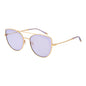 Ana Hickmann Gold Metal Sunglasses