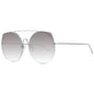 Ana Hickmann Gray Metal Sunglasses