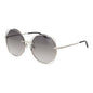 Ana Hickmann Gray Metal Sunglasses