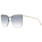 Ana Hickmann Gray Metal Sunglasses