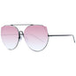 Ana Hickmann Black Metal Sunglasses