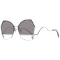 Ana Hickmann Gray Metal Sunglasses