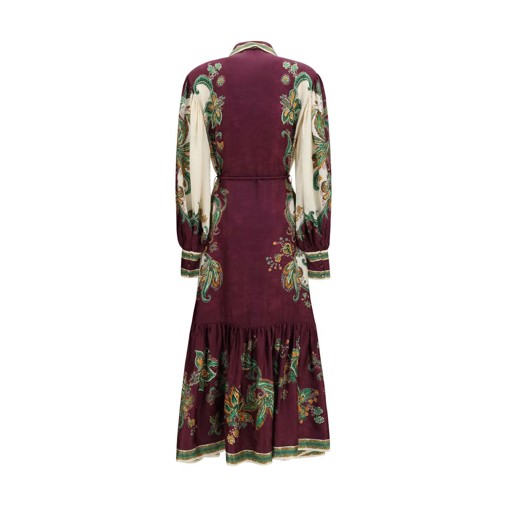 Ruthie Multicolor Viscose Casual Dress by Alemais