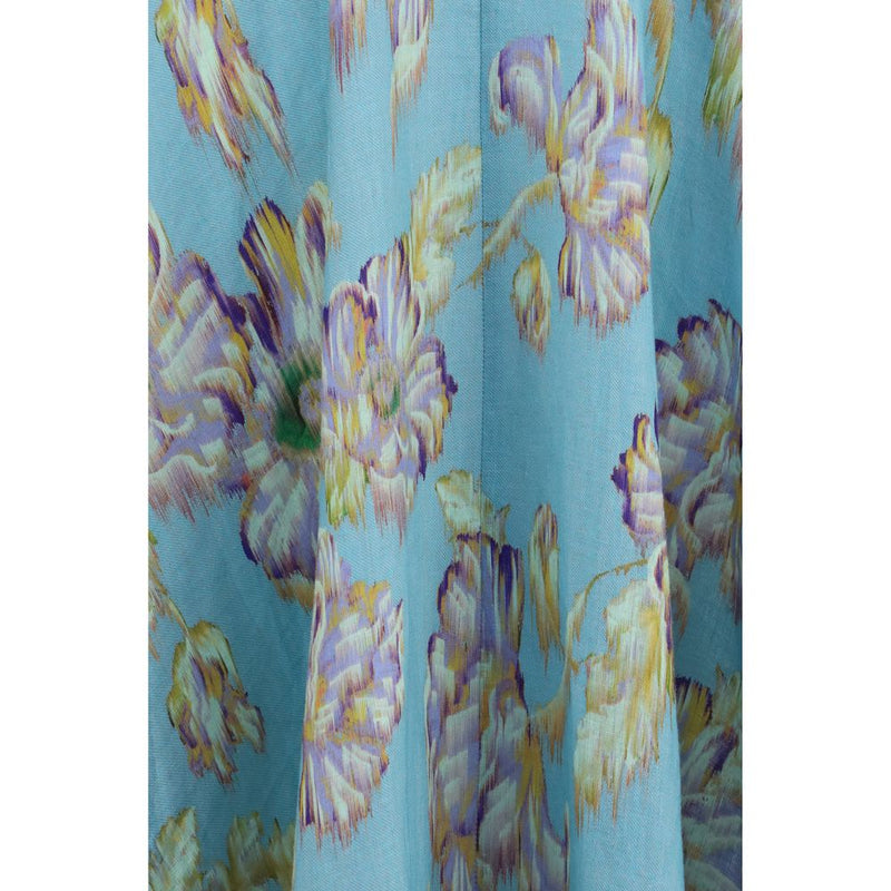 Alemais Jerry Multicolor Linen Midi Dress for Women