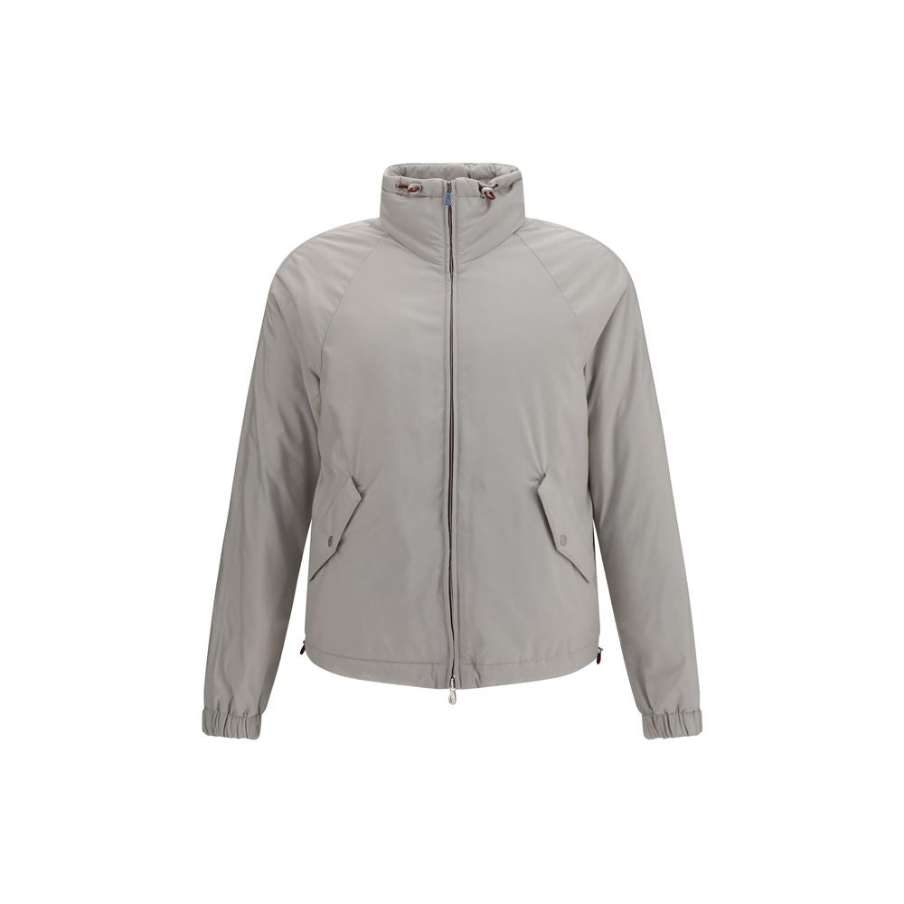 Brunello Cucinelli Gray Polyester Shell Jacket for Men