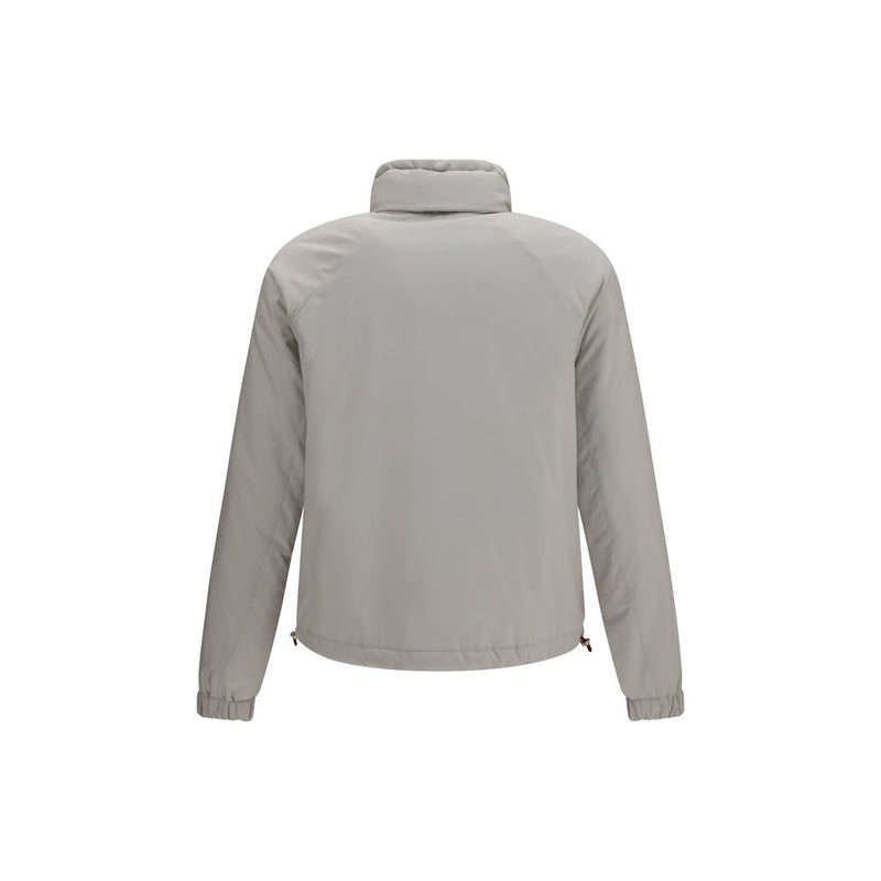 Brunello Cucinelli Gray Polyester Shell Jacket for Men