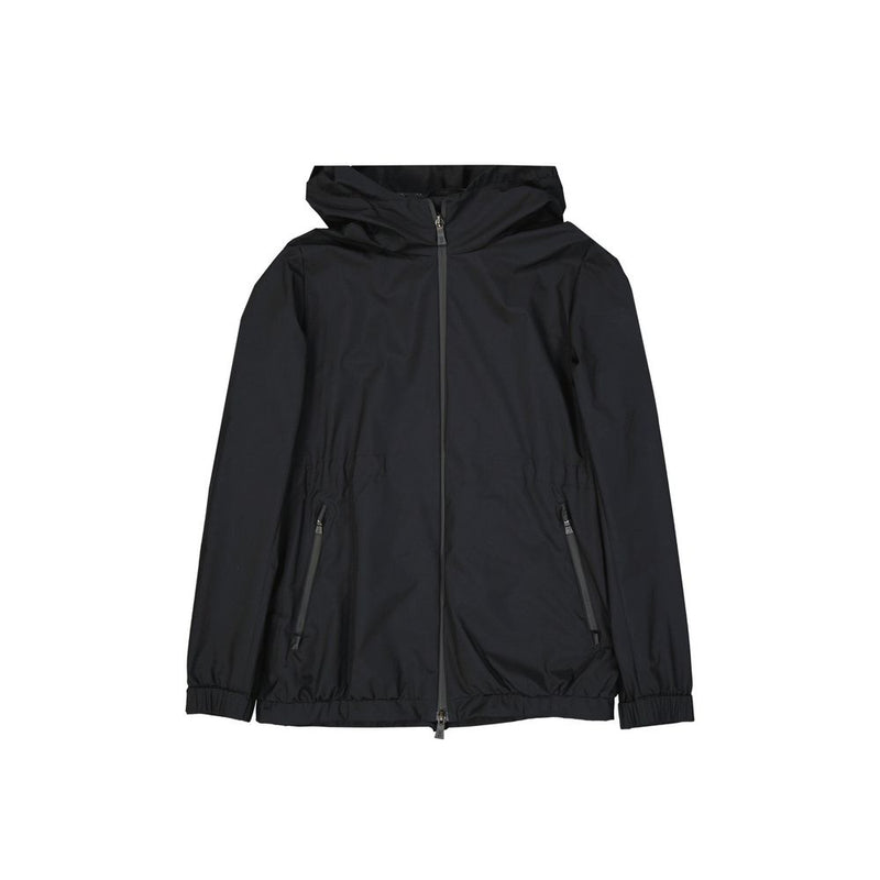 Herno Black Polyester Shell Jacket for Women