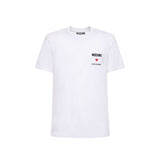 Moschino Couture White Cotton T-Shirt for Men