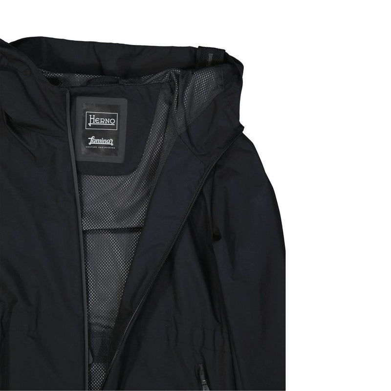 Herno Black Polyester Shell Jacket for Women