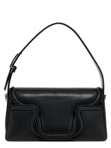 Valentino Garavani Le Grand Deuxième Black Leather Shoulder Bag
