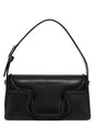 Valentino Garavani Black Leather Shoulder Bag
