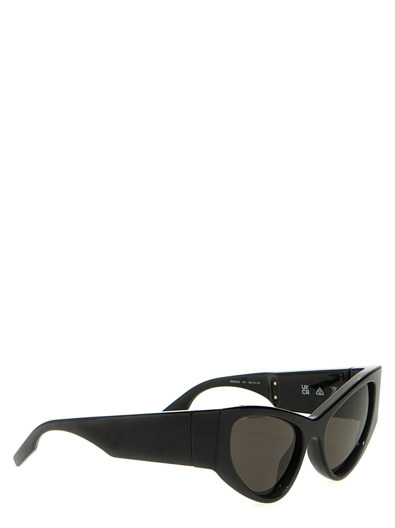 Balenciaga Led Frame Black Polyamide Sunglasses