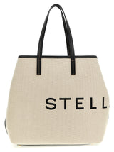 Stella McCartney Tote Bag en Coton Beige - Élégance Écologique