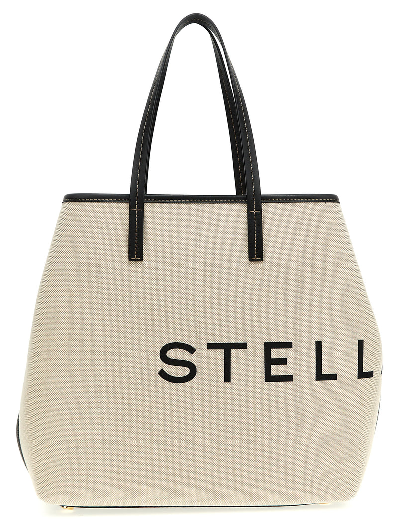 Stella McCartney Beige Cotton Tote Bag - Eco-Friendly Chic