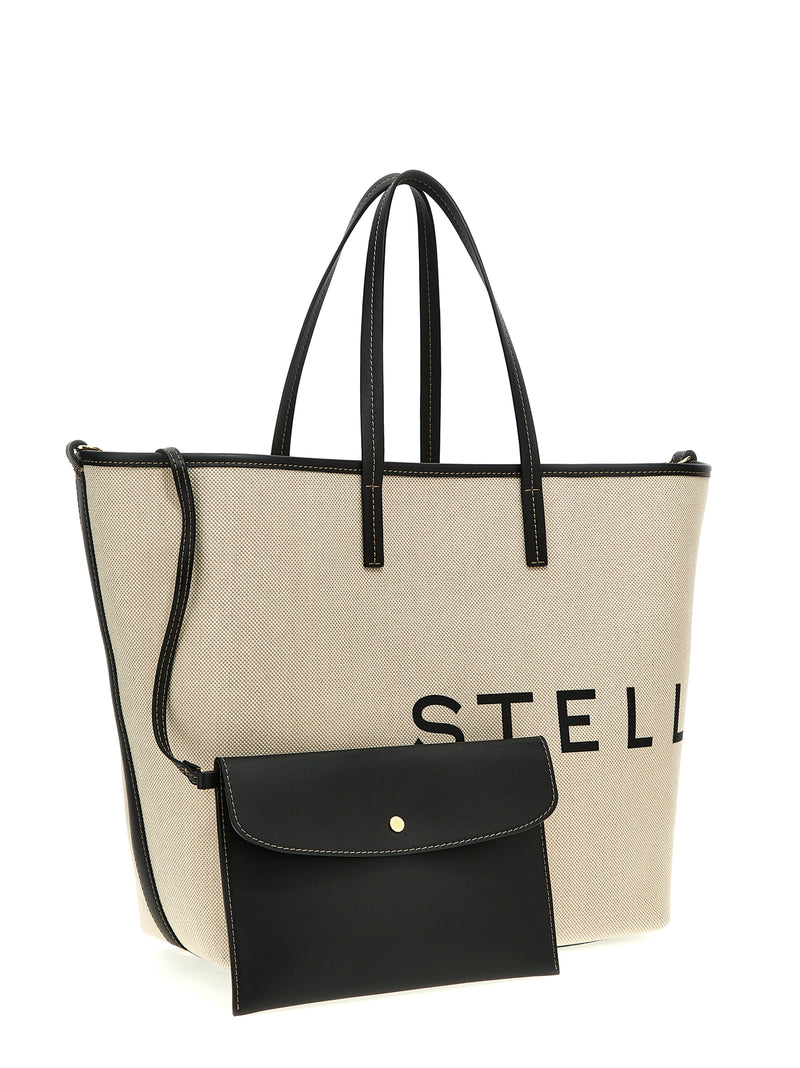 Stella McCartney Beige Cotton Tote Bag - Eco-Friendly Chic