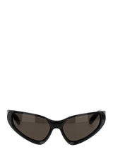 Balenciaga Xpander Rect Black Nylon Sunglasses