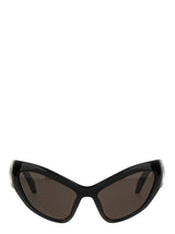 Balenciaga Hamptons Cat Black Nylon Sunglasses