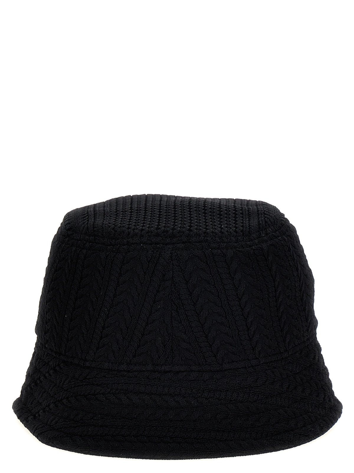 Jacquemus Le Bob Belo Black Viscose Bucket Hat