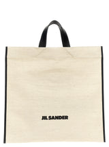Jil Sander Bicolor Jute Tote Bag - Stylish & Functional
