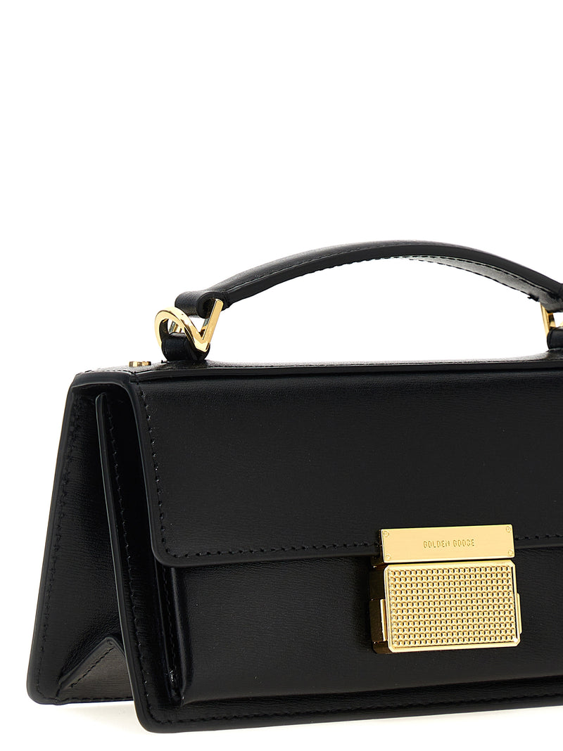 Golden Goose Venezia Small Black Cowhide Handbag