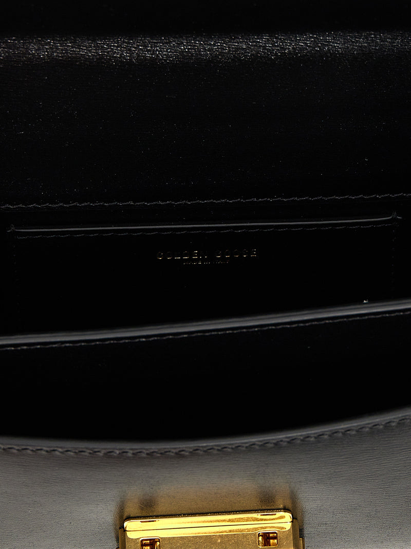 Golden Goose Venezia Small Black Cowhide Handbag