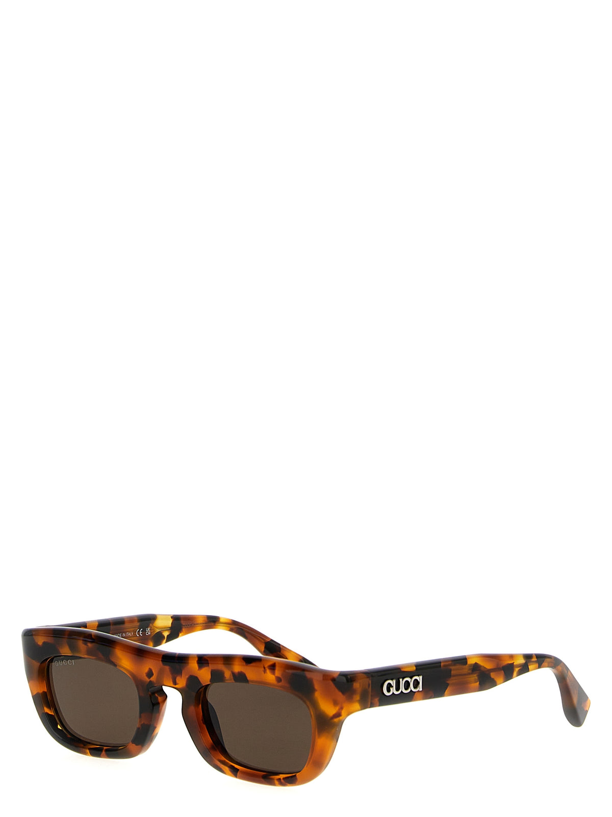 Gucci Brown Acetate Sunglasses - Stylish UV Protection