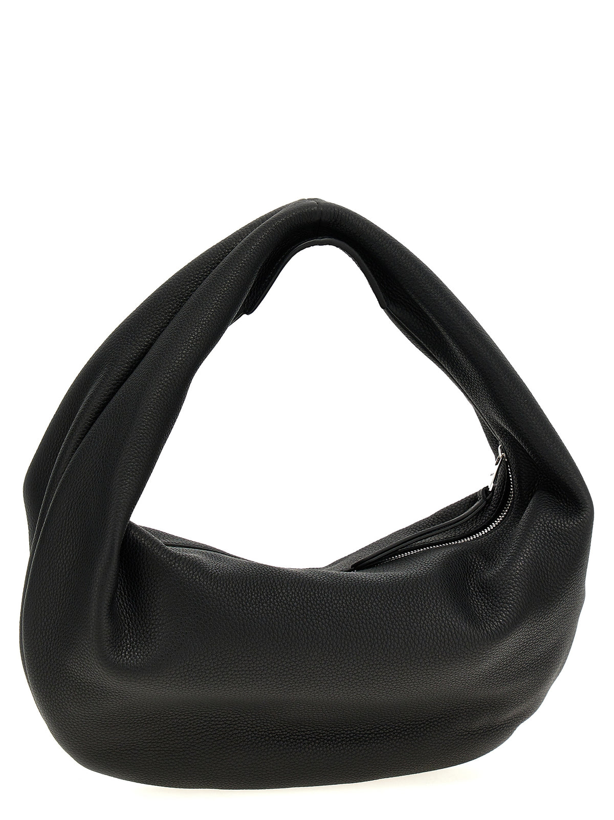 Khaite Medium Olivia Hobo Bag - Black Calfskin