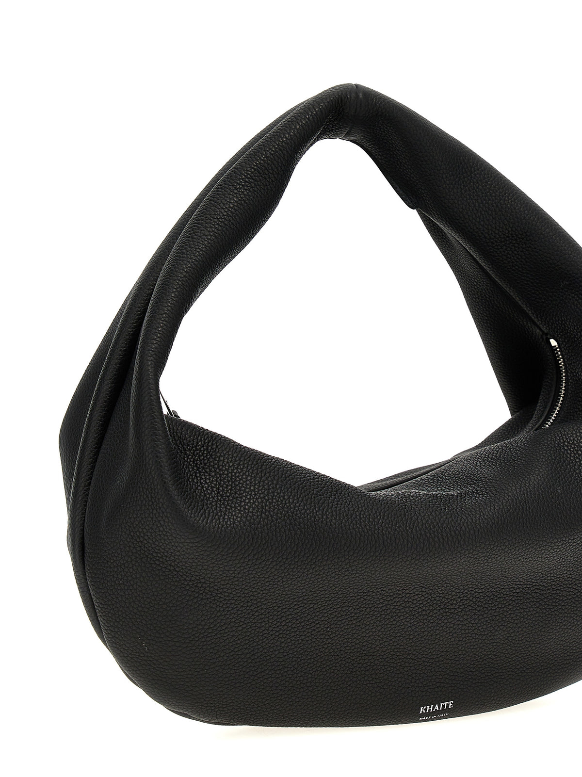 Khaite Medium Olivia Hobo Bag - Black Calfskin