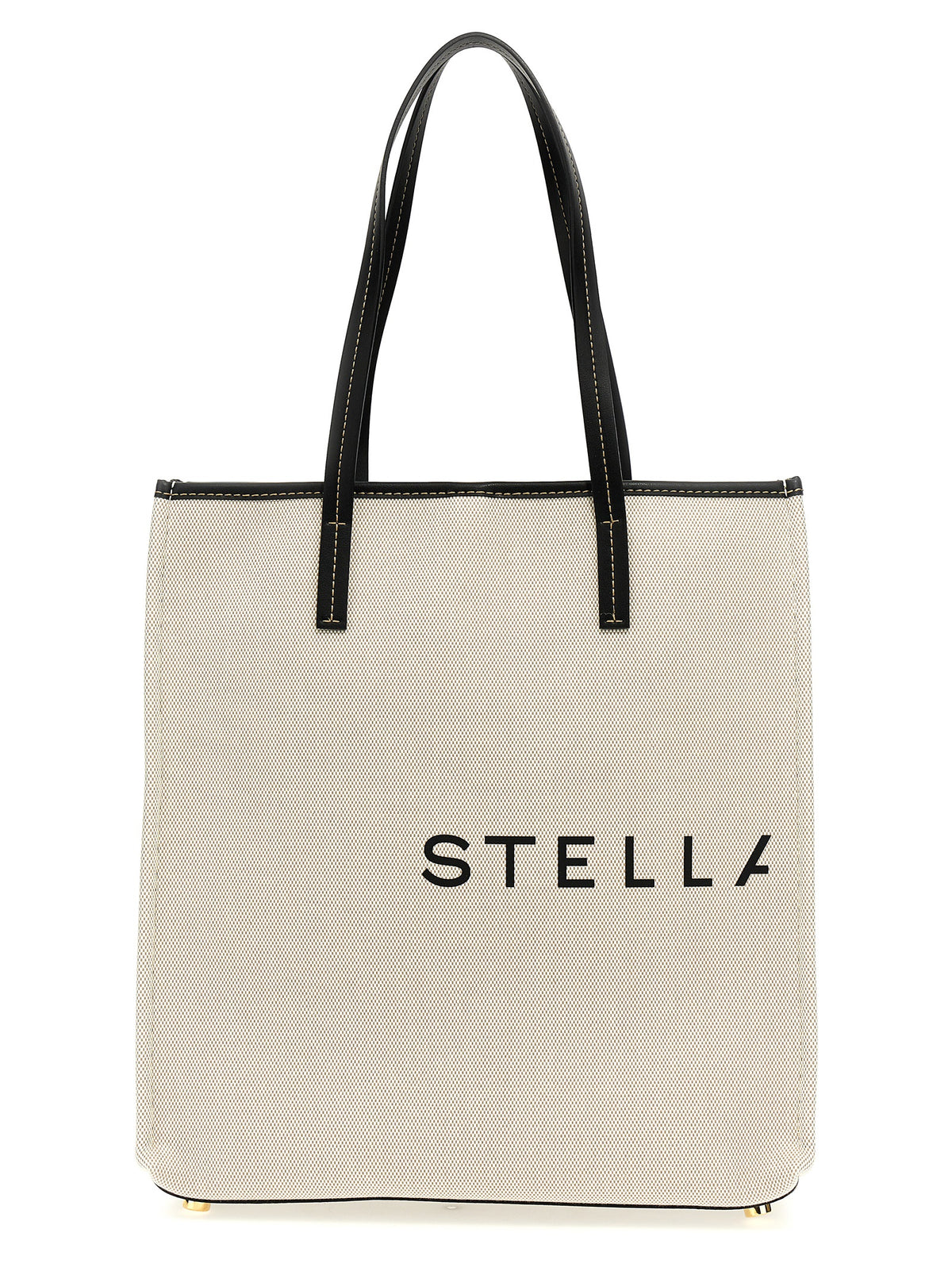 Stella McCartney Beige Cotton Tote Bag - Sustainable Chic