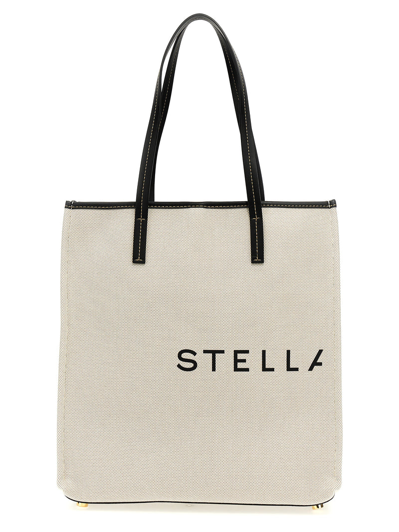 Stella McCartney Beige Cotton Tote Bag - Sustainable Chic